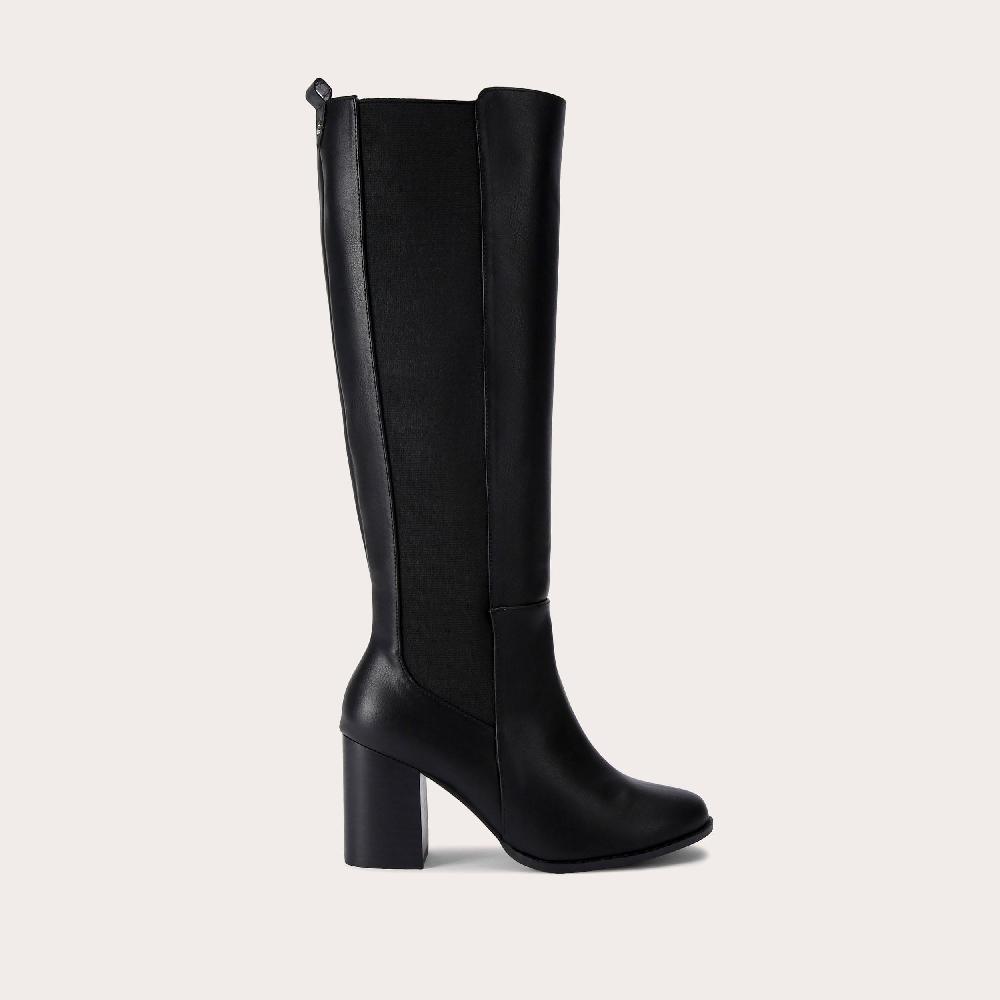 carvela TOODLE HIGH LEG Black Synthetic Knee High Boot by CARVELA