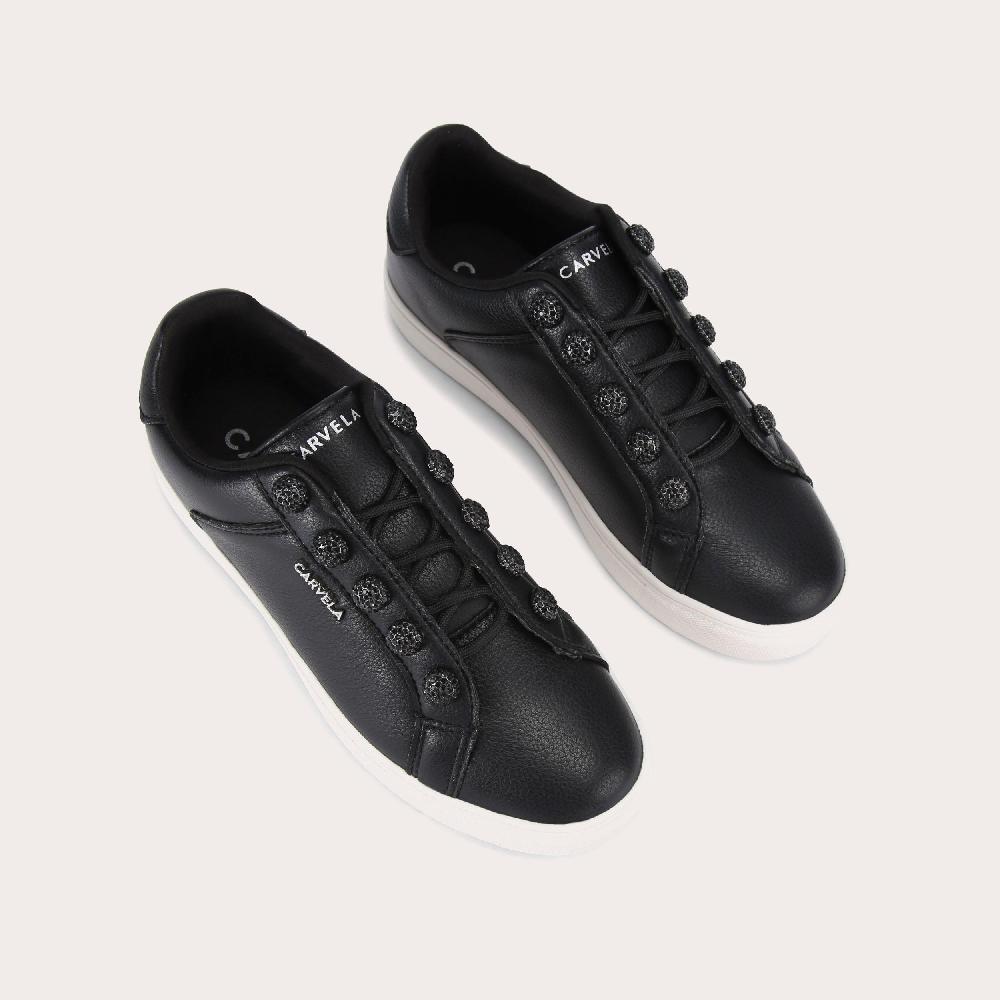 Carvela TRIUMPH SNEAKER Black Synthetic Triumph By CARVELA