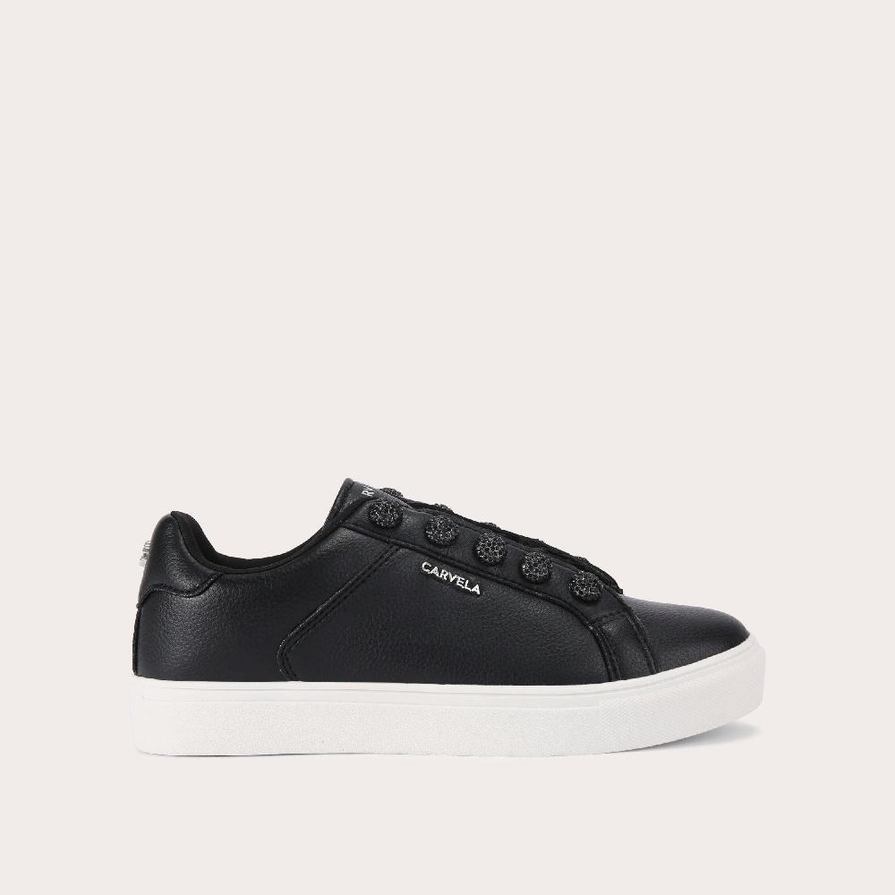carvela TRIUMPH SNEAKER Black Synthetic Triumph by CARVELA