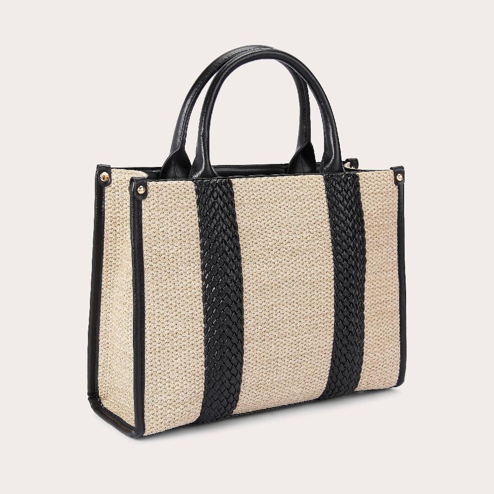 Carvela TWISTED RAFFIA MIDI Midi Tote Bag By CARVELA