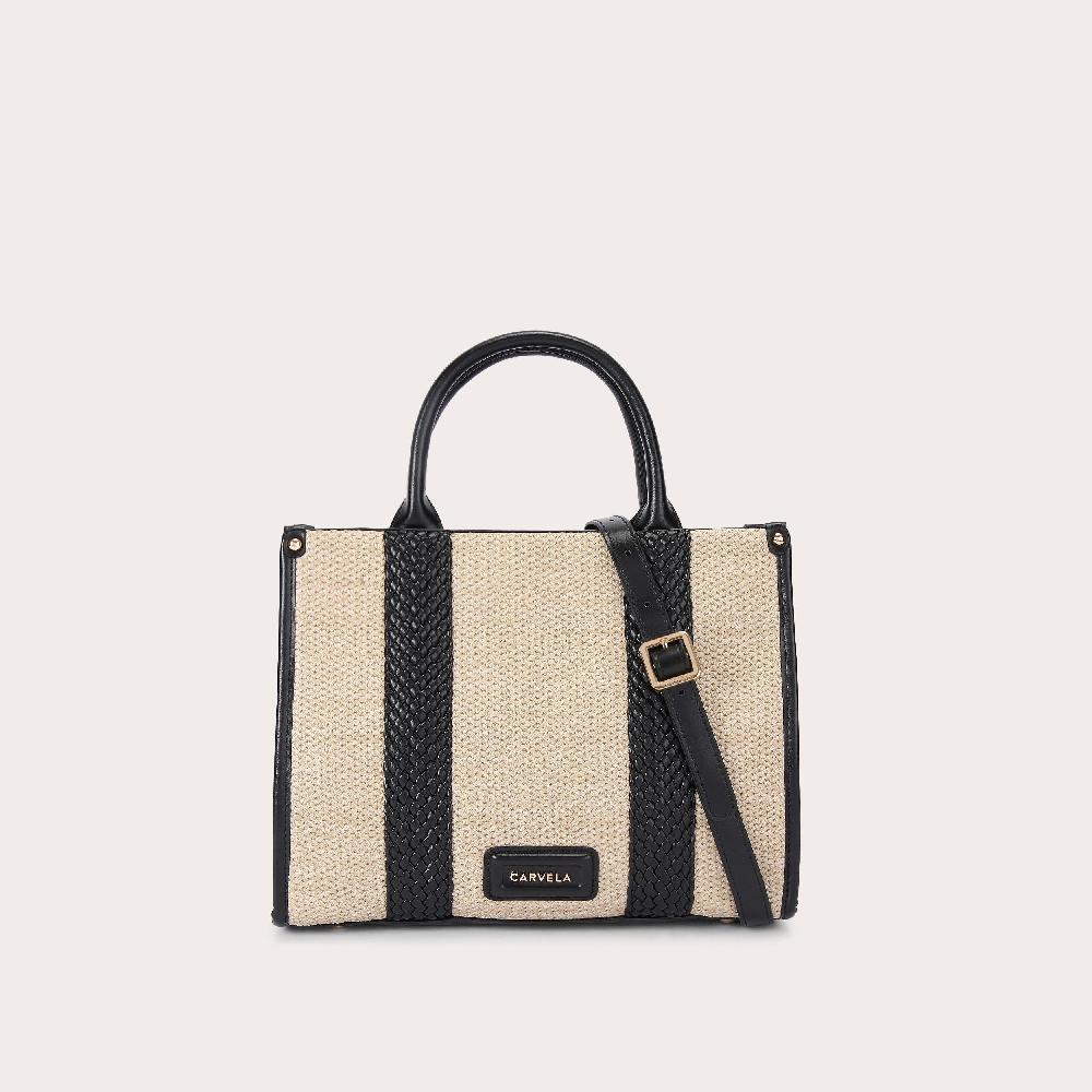 carvela TWISTED RAFFIA MIDI Midi Tote Bag by CARVELA