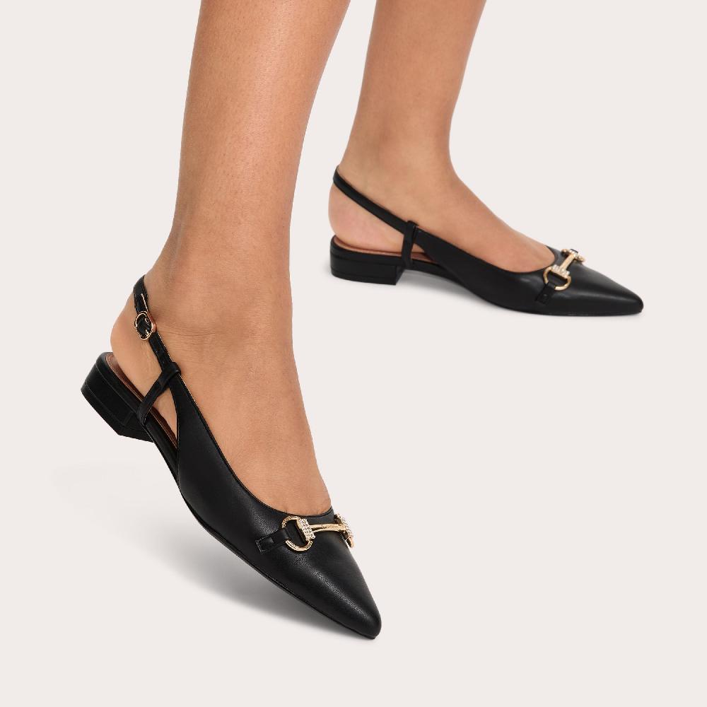 Carvela VALENTINA LOAFER Black Flat Slip On Loafer By CARVELA