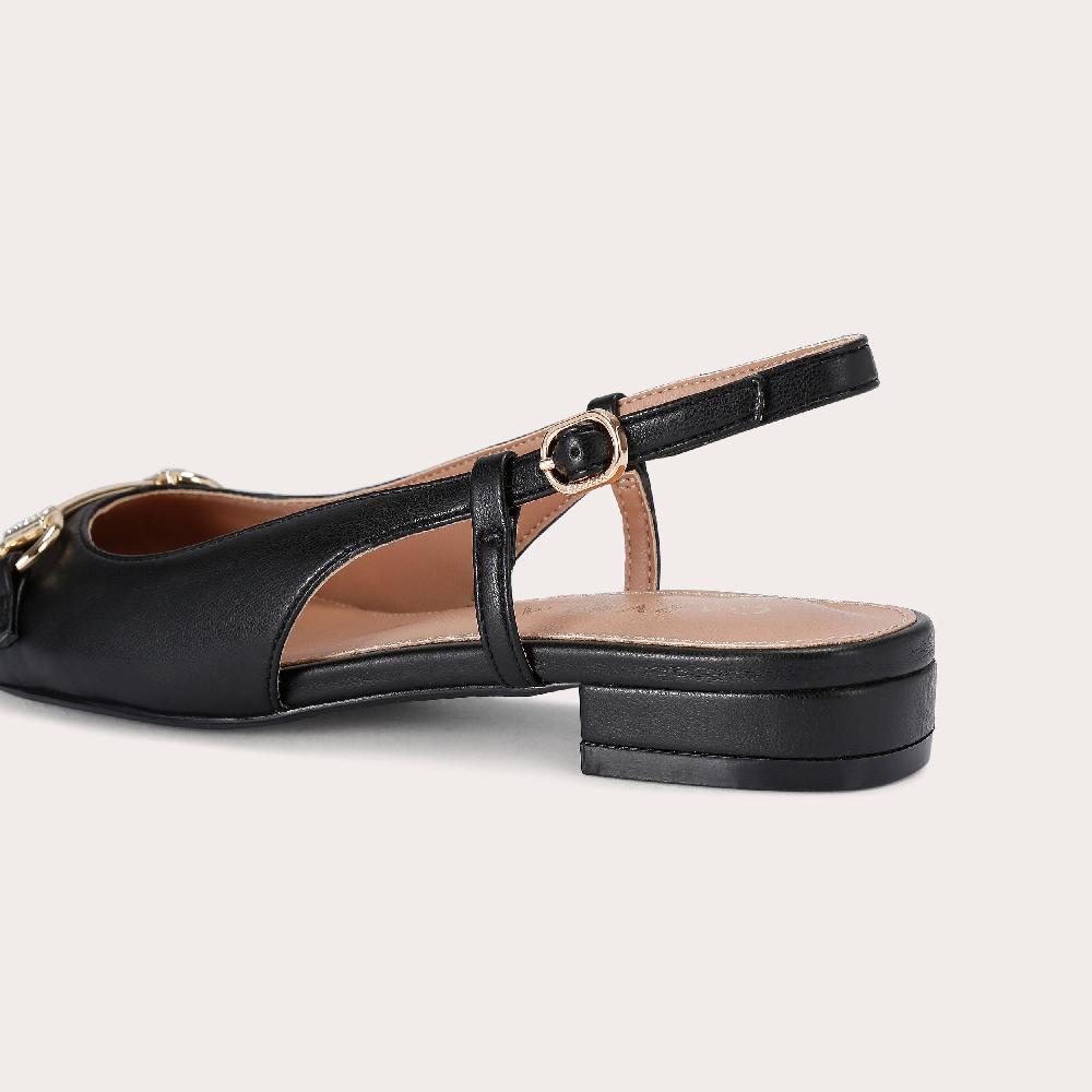 Carvela VALENTINA LOAFER Black Flat Slip On Loafer By CARVELA