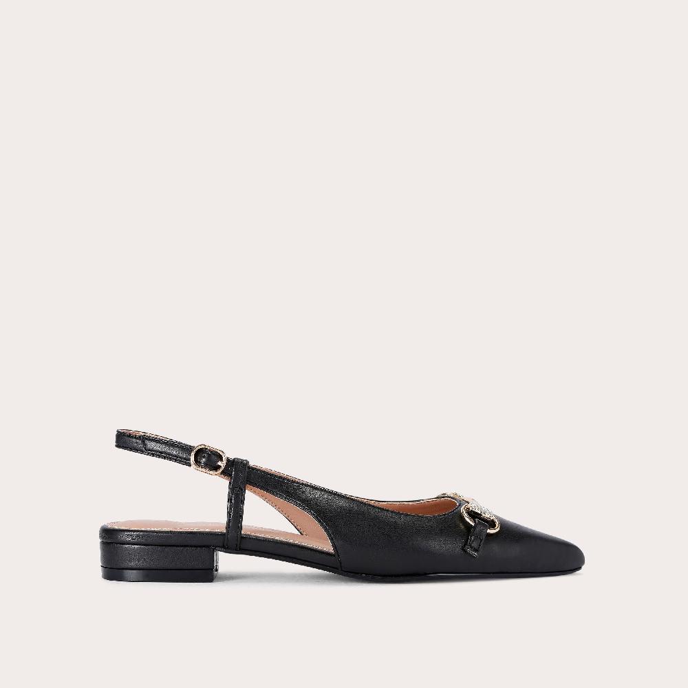 carvela VALENTINA LOAFER Black Flat Slip On Loafer by CARVELA