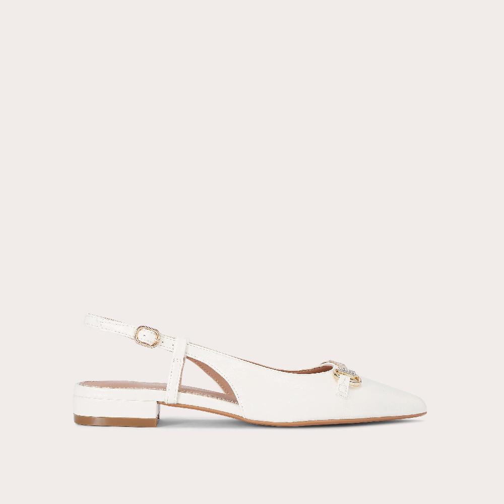 carvela VALENTINA LOAFER Bone Slingback Loafer by CARVELA