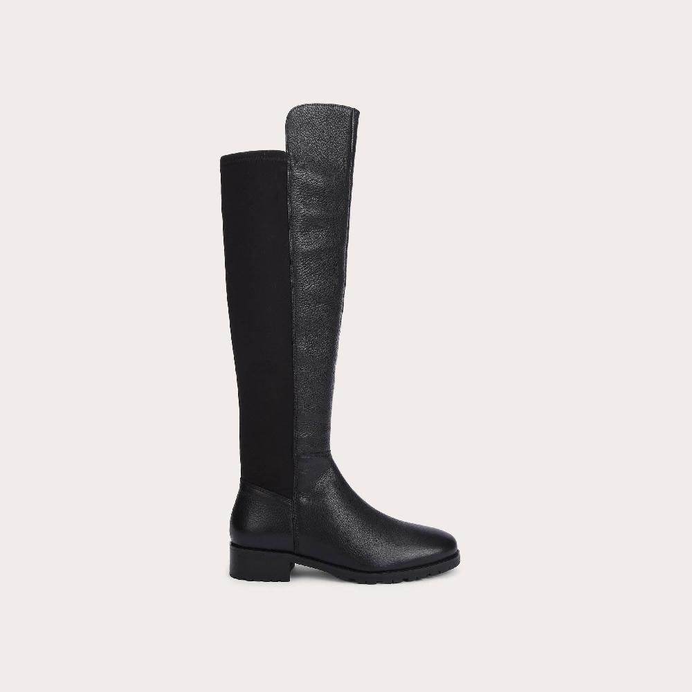 carvela VANESSA 2 Black Leather High Leg Boots by CARVELA COMFORT