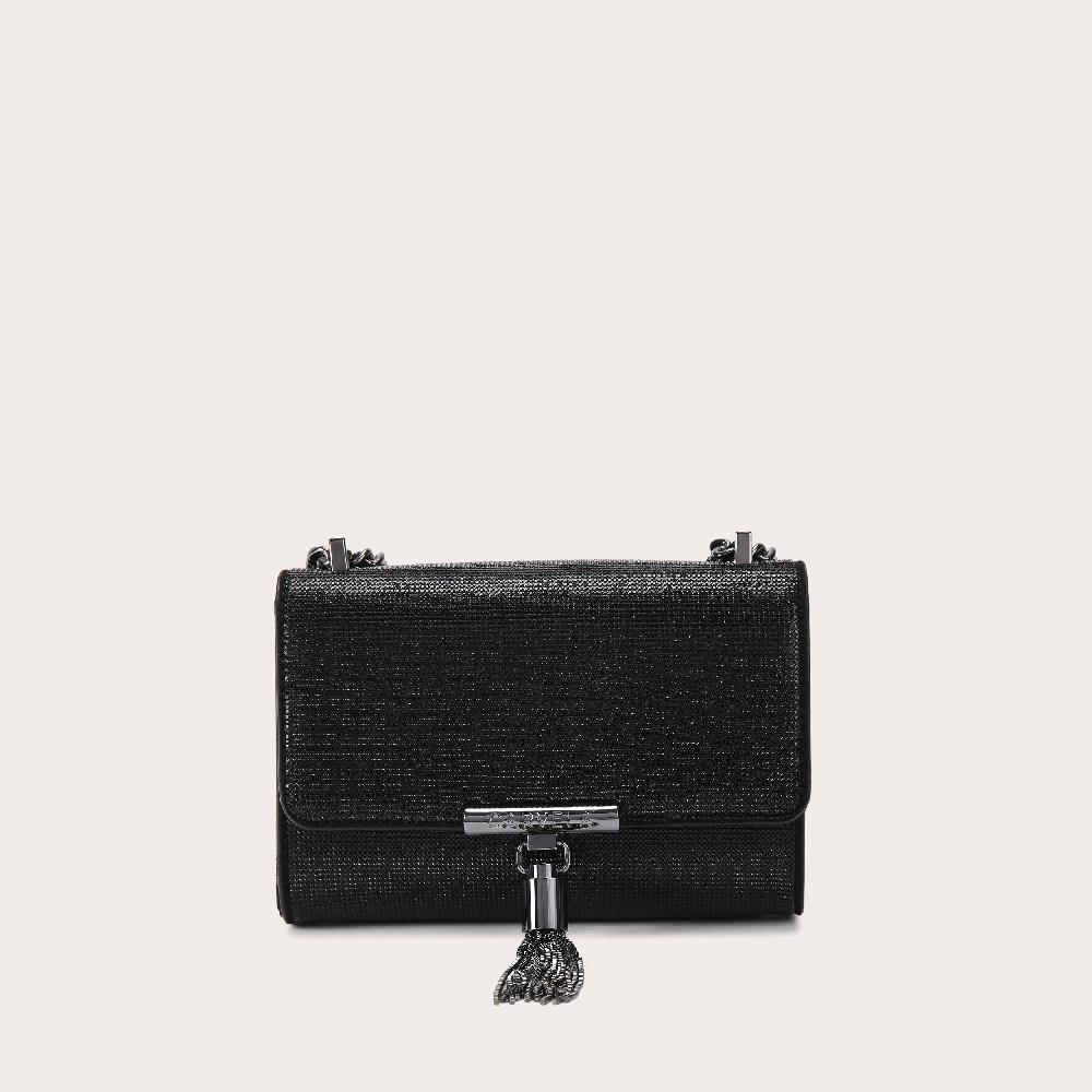 carvela VICTORIA MINI TASSEL Black Tassel Cross Body Bag by CARVELA