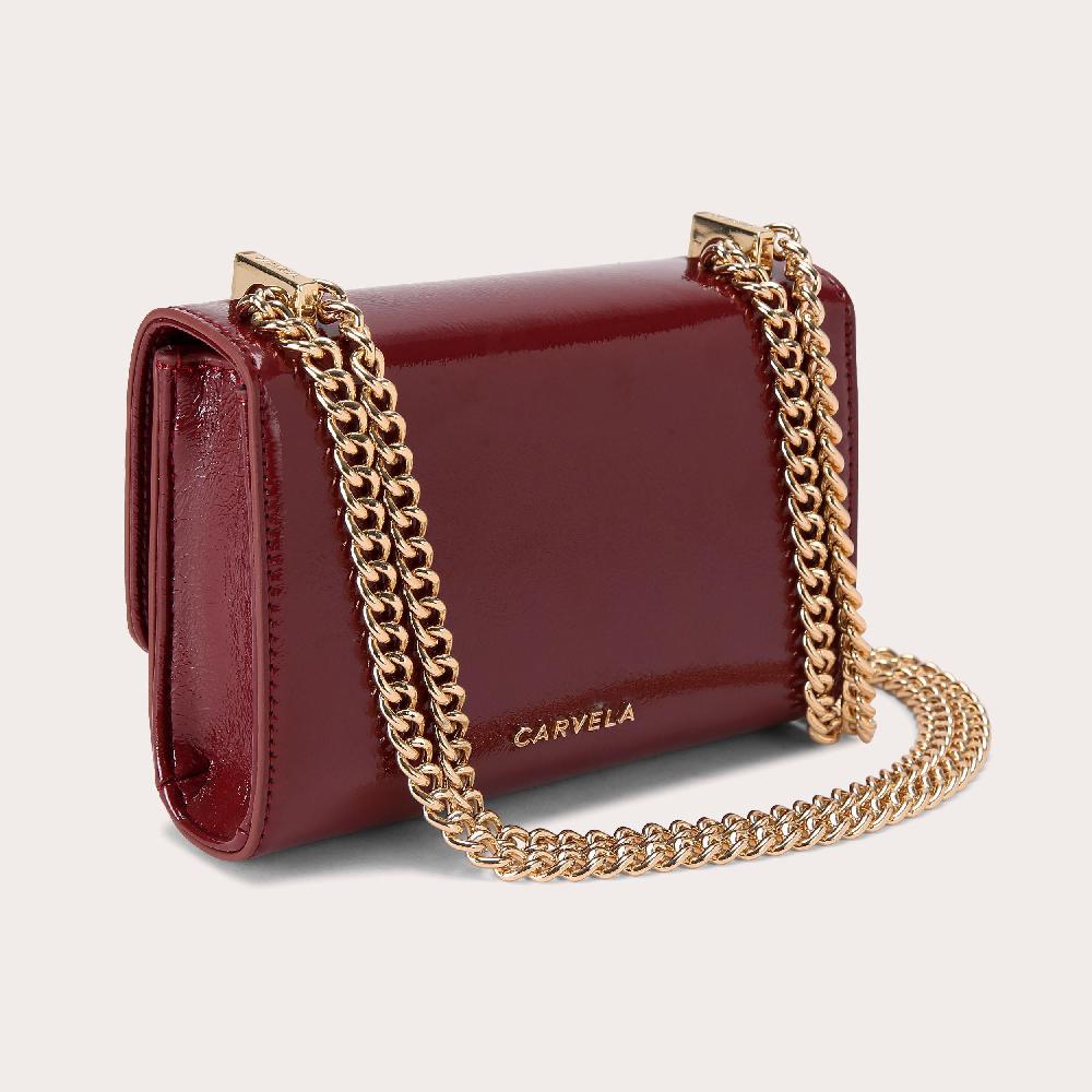 Carvela VICTORIA MINI TASSEL Red Tassel Cross Body Bag By CARVELA