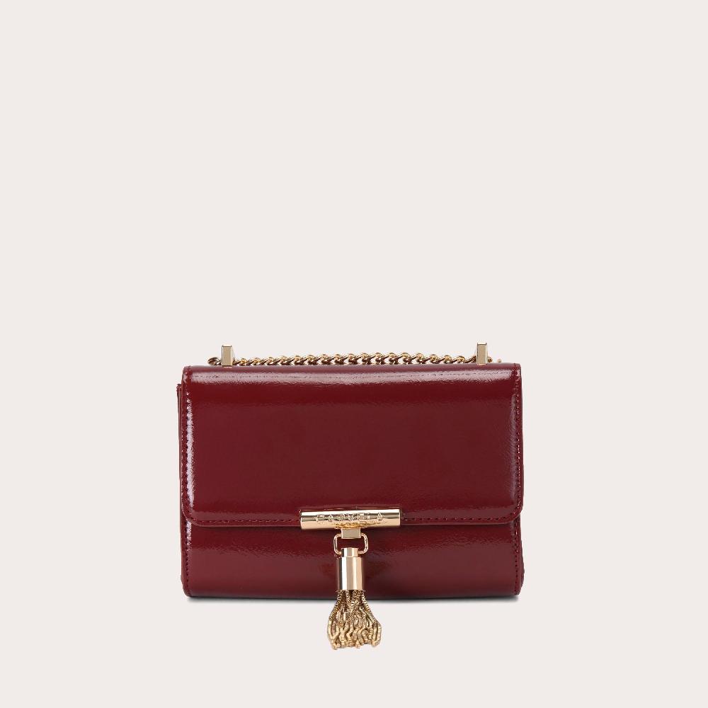 carvela VICTORIA MINI TASSEL Red Tassel Cross Body Bag by CARVELA