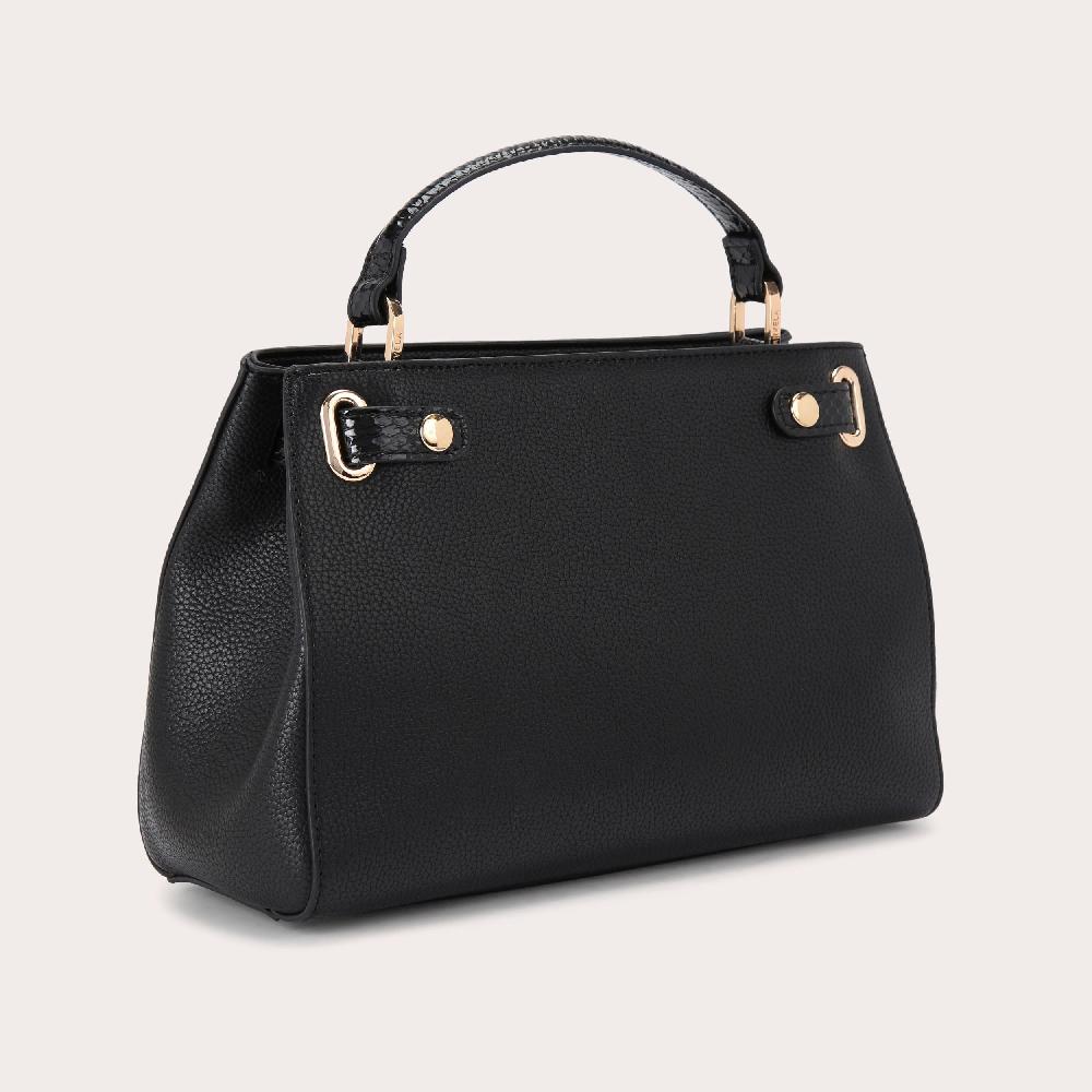 Carvela VIOLET BELTED MIDI Black Belted Midi Bag By CARVELA