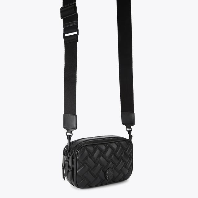 Carvela By Kurt Geiger 2ZIP KENSINGTON CAMERA DR Black Dual Camera Bag By KURT GEIGER LONDON