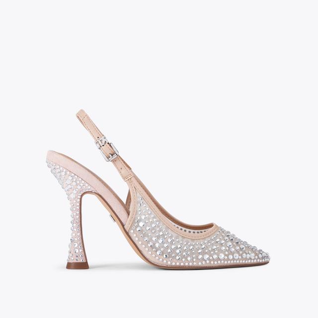carvela by kurt geiger ARIA GEM Crystal Slingback Heel by KG KURT GEIGER