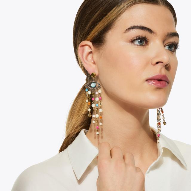 Carvela By Kurt Geiger BEADED EYE EARRINGS Evil Eye Earrings By KURT GEIGER LONDON