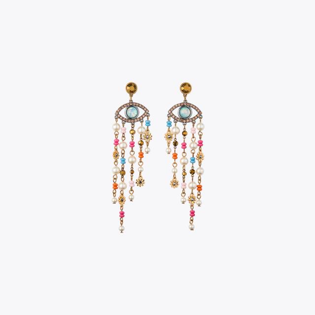 carvela by kurt geiger BEADED EYE EARRINGS Evil Eye Earrings by KURT GEIGER LONDON
