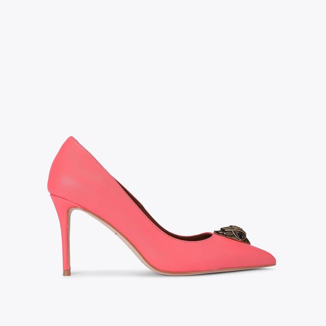 carvela by kurt geiger BELGRAVIA EAGLE COURT Sugar Coral Court Heel by KURT GEIGER LONDON