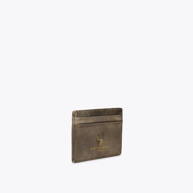 Carvela By Kurt Geiger BOND CARD HOLDER Bronze Metallic Card Holder By KURT GEIGER LONDON