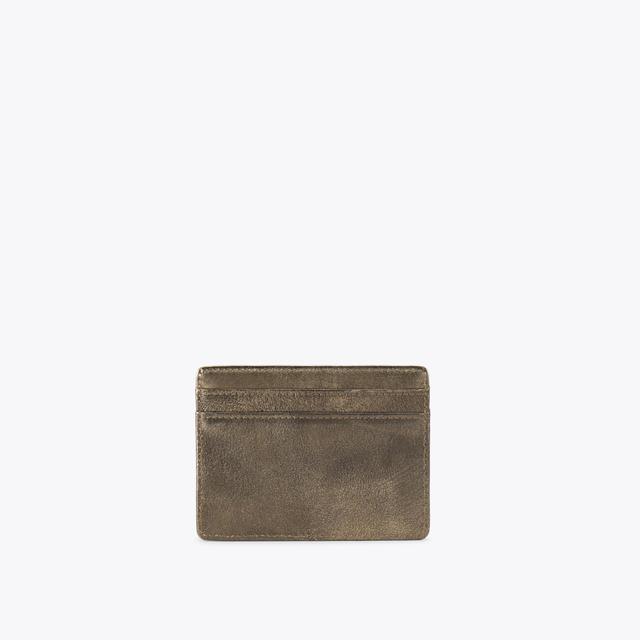 Carvela By Kurt Geiger BOND CARD HOLDER Bronze Metallic Card Holder By KURT GEIGER LONDON