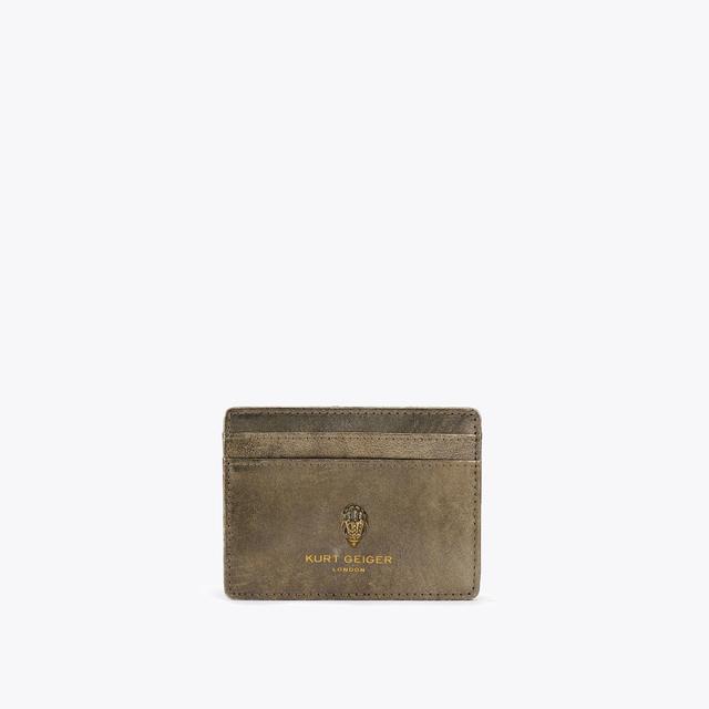 carvela by kurt geiger BOND CARD HOLDER Bronze Metallic Card Holder by KURT GEIGER LONDON