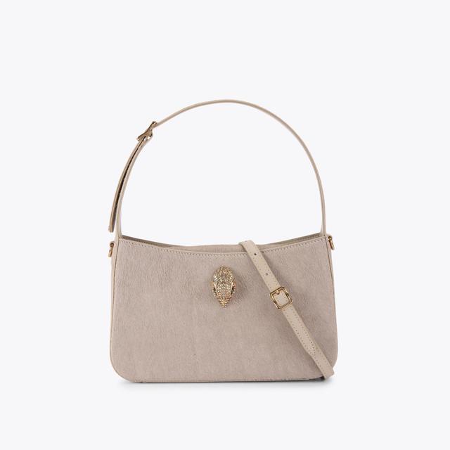 carvela by kurt geiger BOND SHOULDER BAG Beige Calf Hair Bond Shoulder by KURT GEIGER LONDON