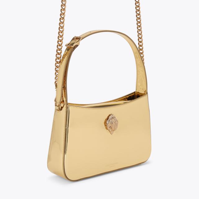 Carvela By Kurt Geiger BOND SHOULDER BAG Gold Shoulder Bag By KURT GEIGER LONDON