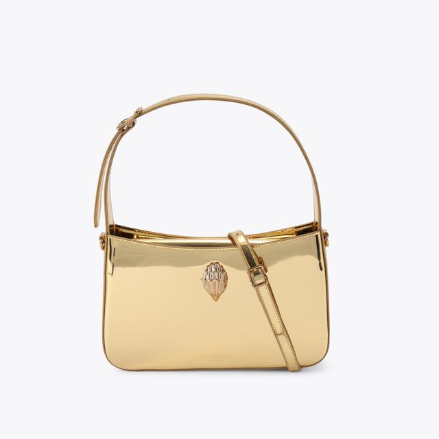 carvela by kurt geiger BOND SHOULDER BAG Gold Shoulder Bag by KURT GEIGER LONDON