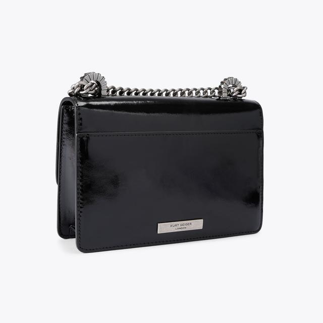 Carvela By Kurt Geiger BOW SMALL SHOREDITCH Black Bow Cross Body Bag By KURT GEIGER LONDON