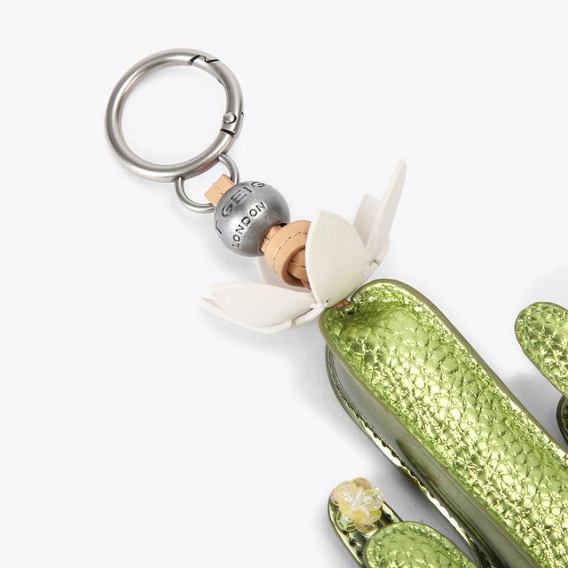 Carvela By Kurt Geiger CACTUS CHARM Green Metallic Cactus Charm By KURT GEIGER LONDON
