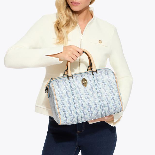 Carvela By Kurt Geiger CAMDEN BOSTON Canvas Bowling Bag By KURT GEIGER LONDON