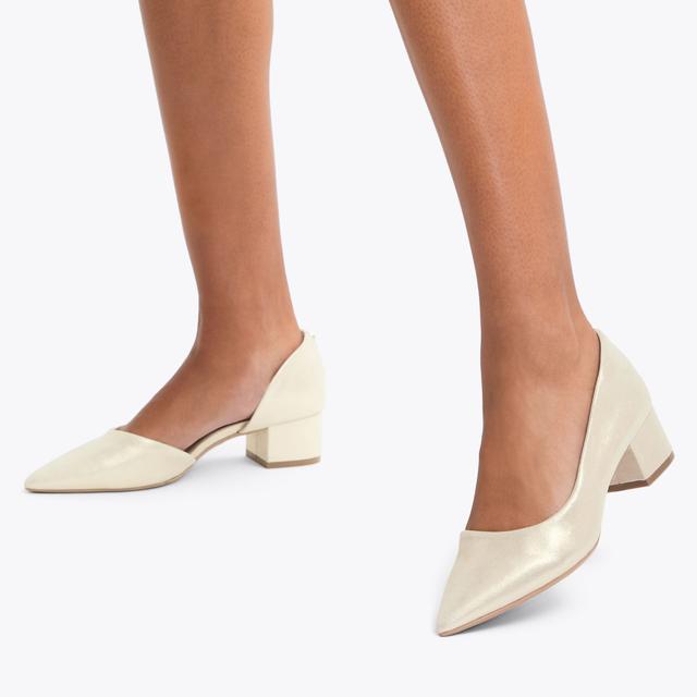 Carvela By Kurt Geiger CAMILLA Metallic Court Heel By CARVELA COMFORT