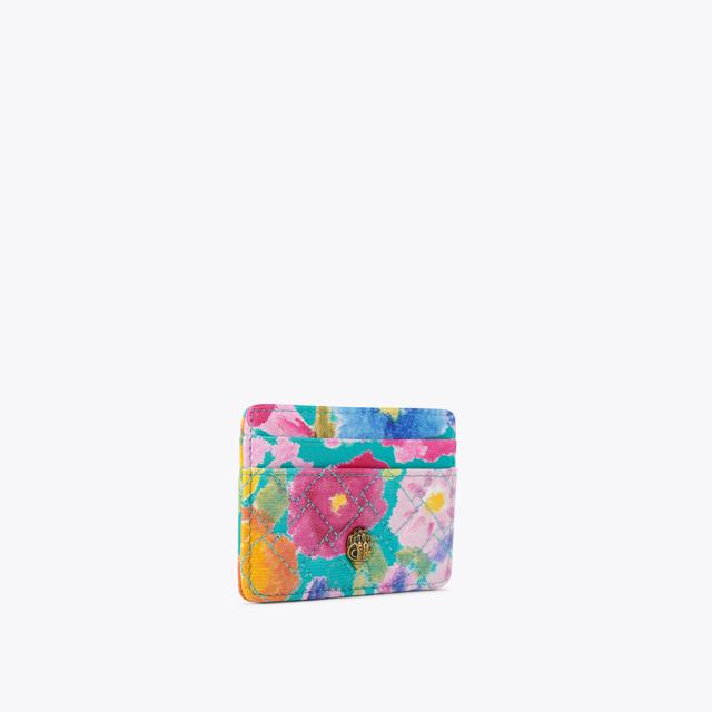 Carvela By Kurt Geiger CARD HOLDER KENSINGTON Floral Leather Card Holder By KURT GEIGER LONDON