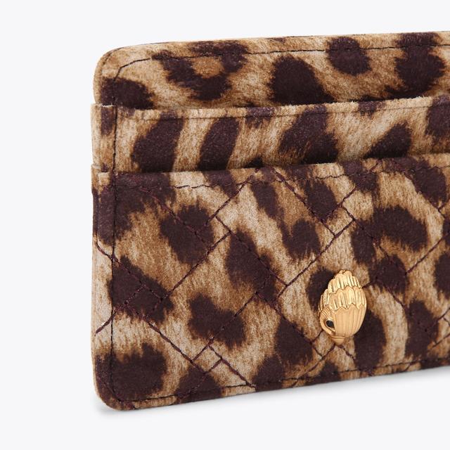 Carvela By Kurt Geiger CARD HOLDER KENSINGTON Leopard Suede Card Holder By KURT GEIGER LONDON