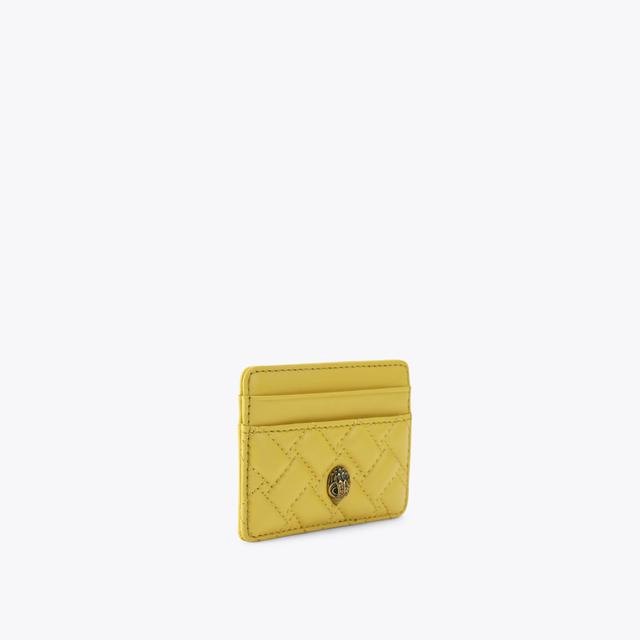 Carvela By Kurt Geiger CARD HOLDER KENSINGTON Yellow Leather Card Holder By KURT GEIGER LONDON