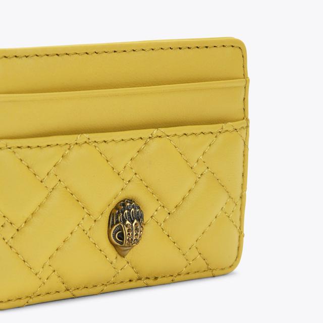Carvela By Kurt Geiger CARD HOLDER KENSINGTON Yellow Leather Card Holder By KURT GEIGER LONDON