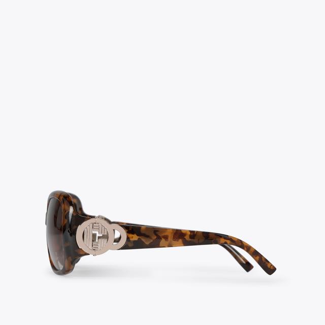 Carvela By Kurt Geiger CARVELA OVERSIZED C Tortoiseshell Sunglasses By CARVELA