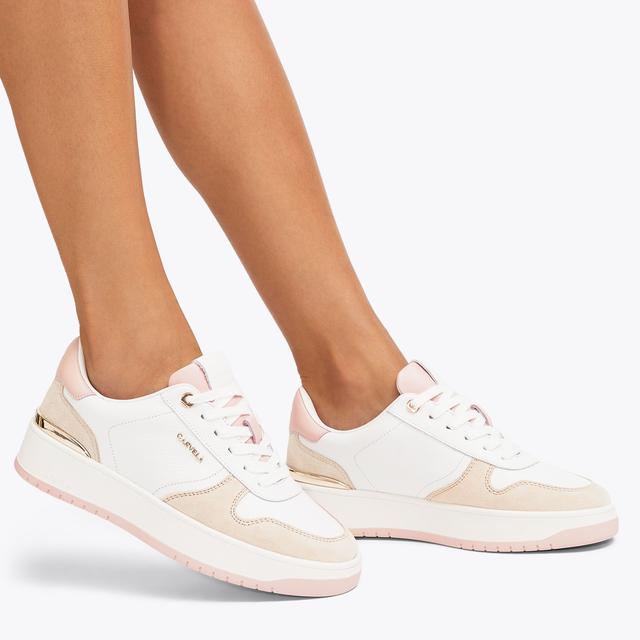 Carvela By Kurt Geiger CHARM Pale Pink Trainer By CARVELA