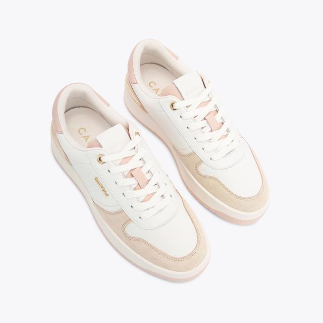 Carvela By Kurt Geiger CHARM Pale Pink Trainer By CARVELA