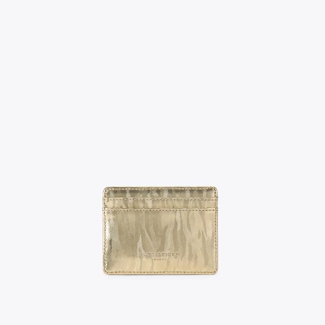 Carvela By Kurt Geiger CHELSEA CARD HOLDER Gold Combination Card Holder By KURT GEIGER LONDON