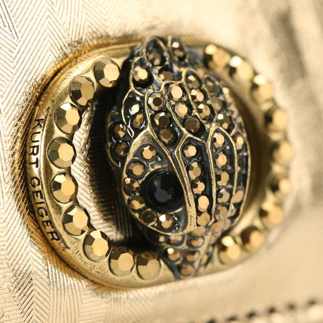 Carvela By Kurt Geiger CHELSEA CARD HOLDER Gold Combination Card Holder By KURT GEIGER LONDON