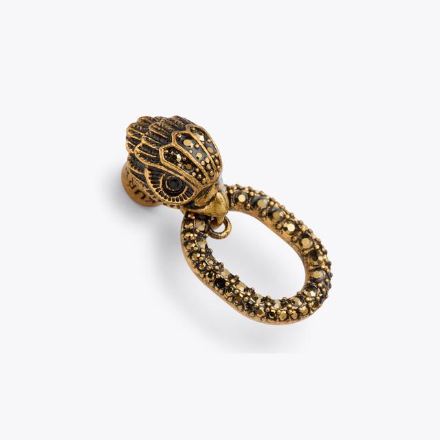 Carvela By Kurt Geiger CHELSEA CHAIN EARRING Antiqued Brass Eagle Head Earring By KURT GEIGER LONDON