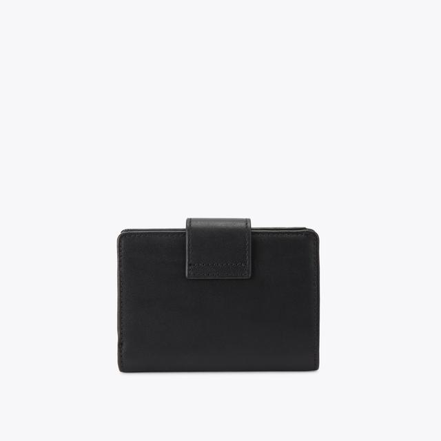 Carvela By Kurt Geiger CHELSEA FOLD WALLET Black Flap Over Wallet By KURT GEIGER LONDON
