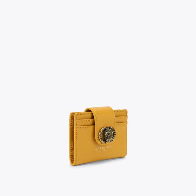 Carvela By Kurt Geiger CHELSEA MULTI CARD Mustard Leather Card Holder By KURT GEIGER LONDON