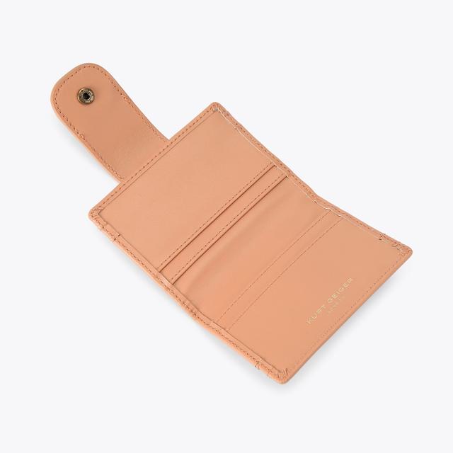 Carvela By Kurt Geiger CHELSEA MULTI CARD Tan Flap Over Wallet By KURT GEIGER LONDON