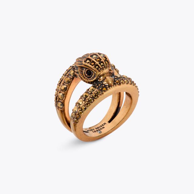 carvela by kurt geiger CHELSEA RING Antiqued Brass Ring by KURT GEIGER LONDON