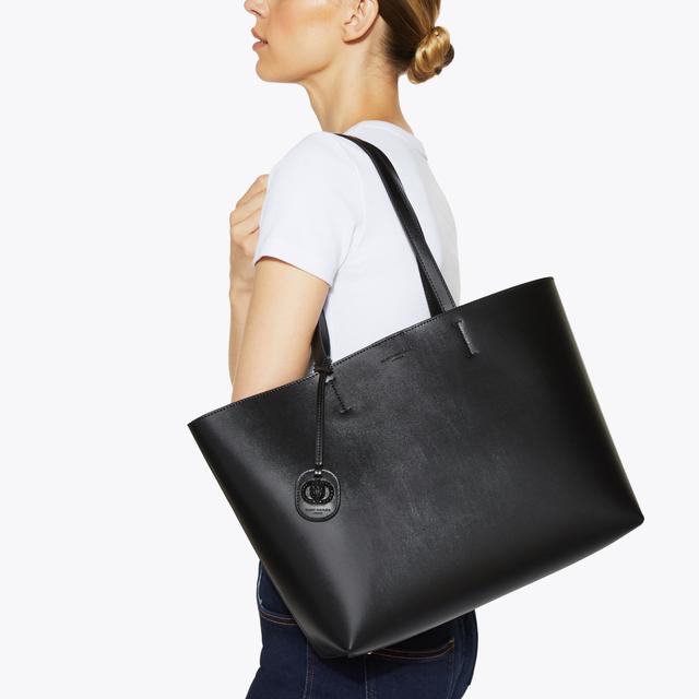 Carvela By Kurt Geiger CHELSEA SHOPPER BAG DR Black Drench Shopper Bag By KURT GEIGER LONDON
