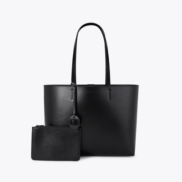 carvela by kurt geiger CHELSEA SHOPPER BAG DR Black Drench Shopper Bag by KURT GEIGER LONDON