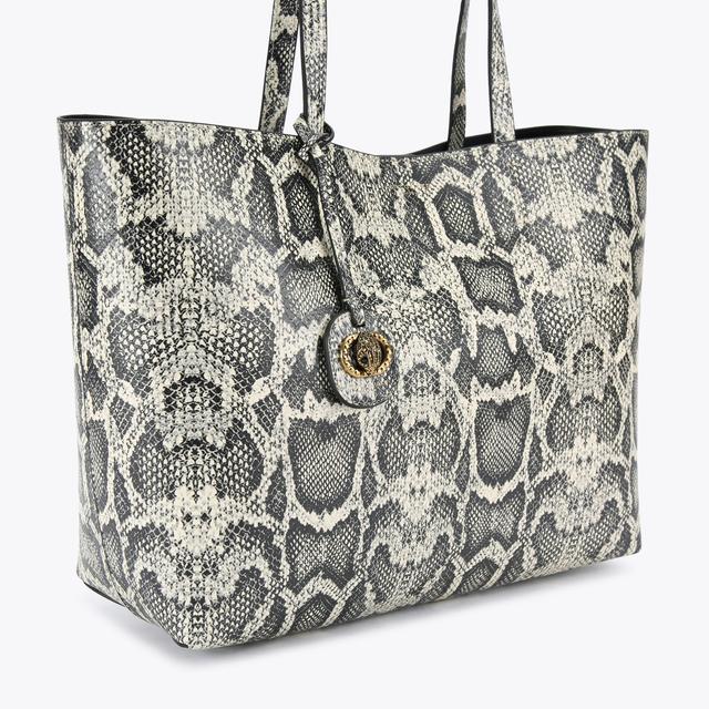 Carvela By Kurt Geiger CHELSEA SHOPPER BAG Snake Skin Shopper Bag By KURT GEIGER LONDON