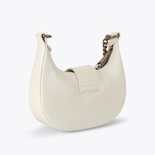 Carvela By Kurt Geiger CHELSEA SM HOBO XBODY Bone Cross Body Bag By KURT GEIGER LONDON