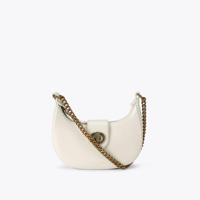 carvela by kurt geiger CHELSEA SM HOBO XBODY Bone Cross Body Bag by KURT GEIGER LONDON