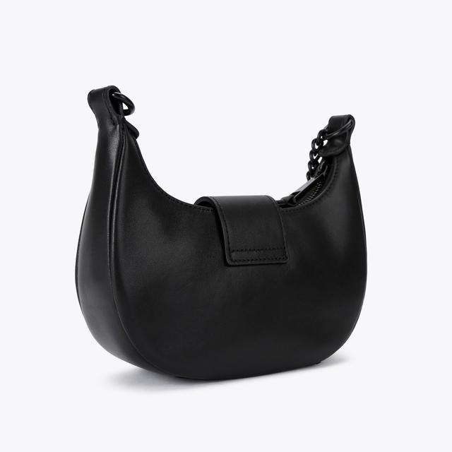 Carvela By Kurt Geiger CHELSEA SM HOBO XBODY DR Black Cross Body Bag By KURT GEIGER LONDON