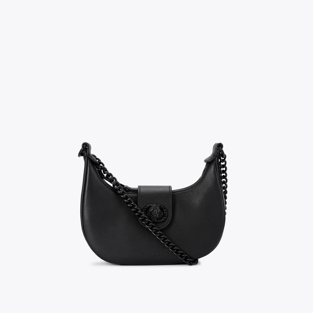 carvela by kurt geiger CHELSEA SM HOBO XBODY DR Black Cross Body Bag by KURT GEIGER LONDON